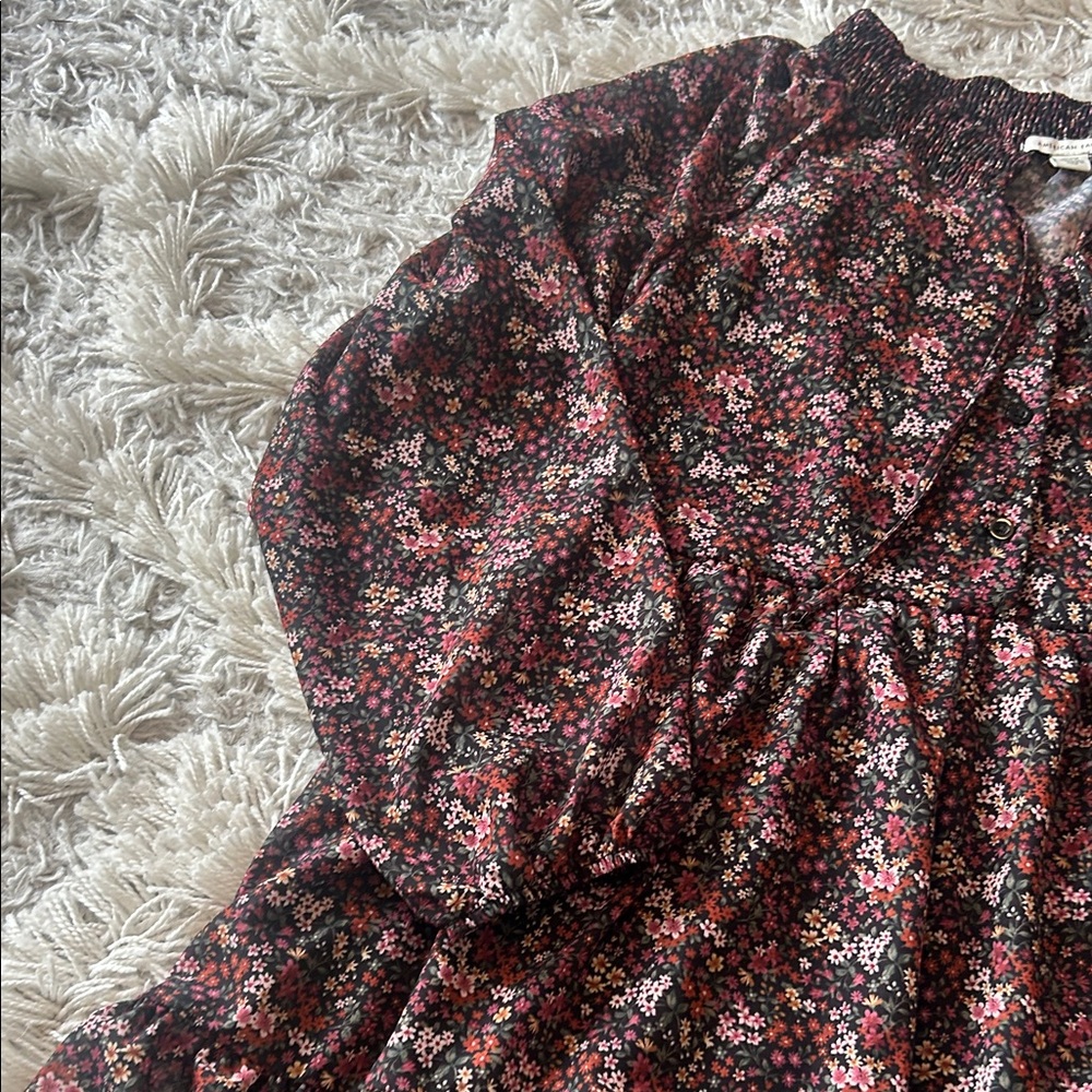 American Eagle Outfitters Dark Floral dress - Picture 4 of 8
